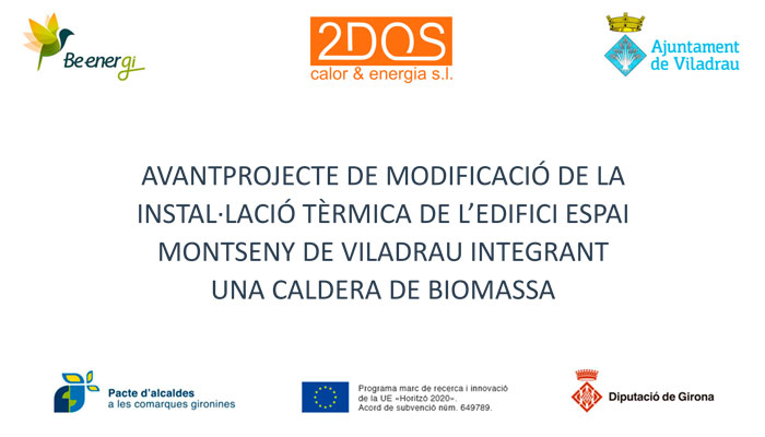 Ajuntament de Viladrau Avantprojecte Biomassa
