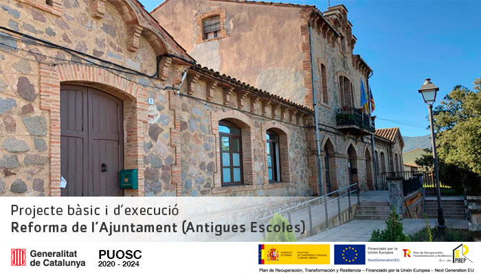 Projecte de la Reforma de l'Ajuntament (Antigues Escoles)