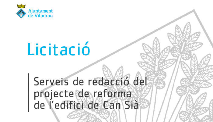 Viladrau Serveis de redacció del projecte de reforma de l'edifici de Can Sià