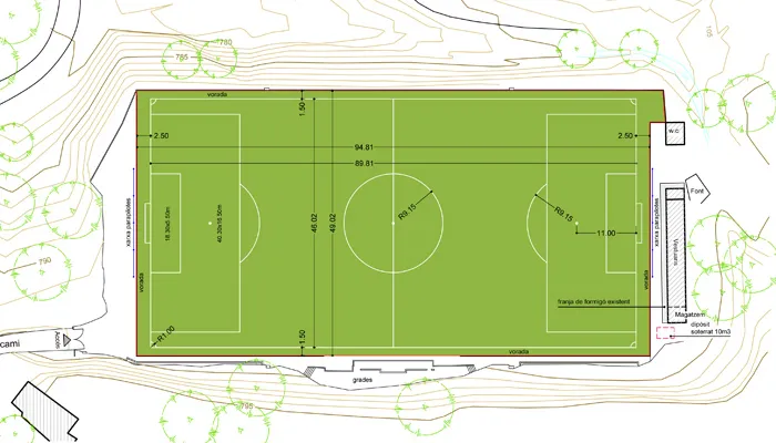 Camp de Futbol Municipal de Viladrau