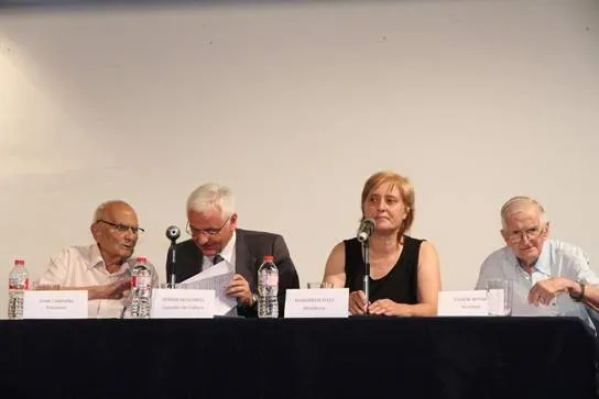 Viladrau va rebre aquest dissabte el Conseller de Cultura Ferran Mascarell