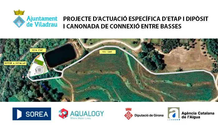 Projecte d'actuació específica d'ETAP i dipòsit i canonada de connexió entre basses