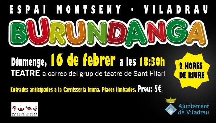 TEATRE. Burundanga! Viladrau