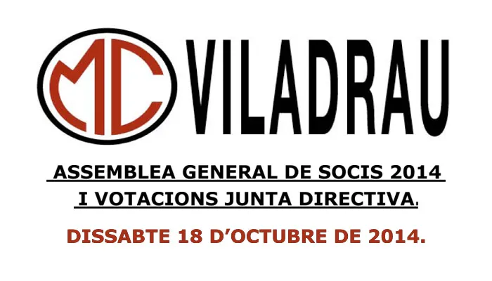 MotoClub Viladrau Assemblea i eleccions