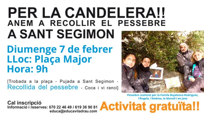 Viladrau, agenda Recollida del pessebre