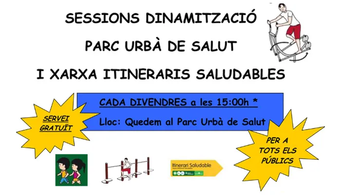 Sessió dinamització Parc Urbà de Salut