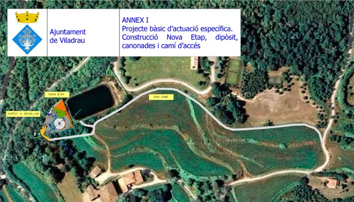 Pla especial projectual per a la intervenció a l'actual sistema d'abastament d'aigua a Viladrau.