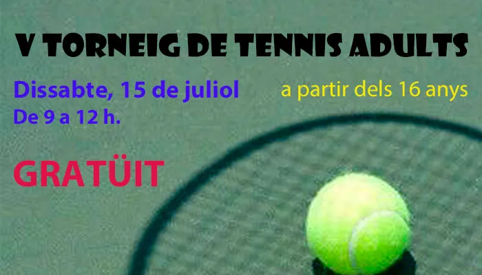 Viladrau V Torneig de tennis adults