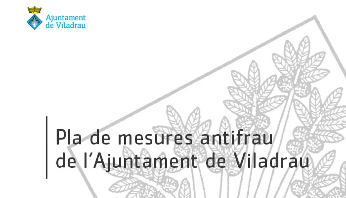 Pla de mesures antifrau de l'Ajuntament de Viladrau