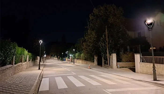 Viladrau Millora de l'eficiència energètica de l'enllumenat públic del centre urbà