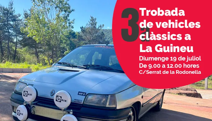 Viladrau Trobada de vehicles clàssics a la Guineu 2026