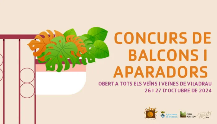 Viladrau Concurs de balcons i aparadors 2024