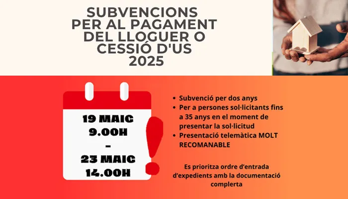 Viladrau S’obre la convocatòria del Bo Jove de lloguer per a  persones de fins a 35 anys