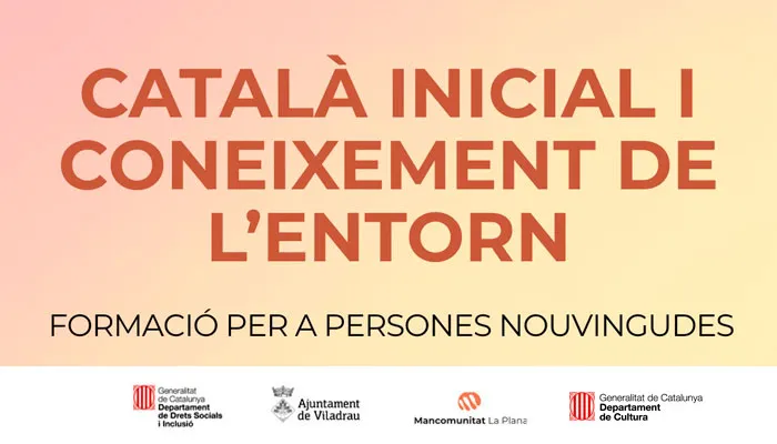 Viladrau Català inicial i coneixement de l'entorn 2025. Formació per a persones nouvingudes