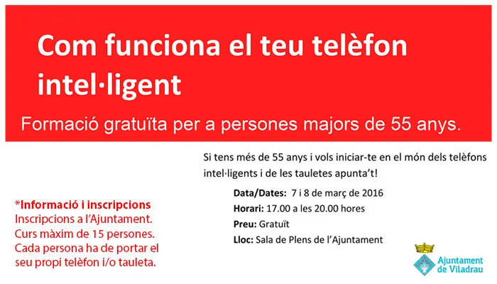 Viladrau, Formació smartphones