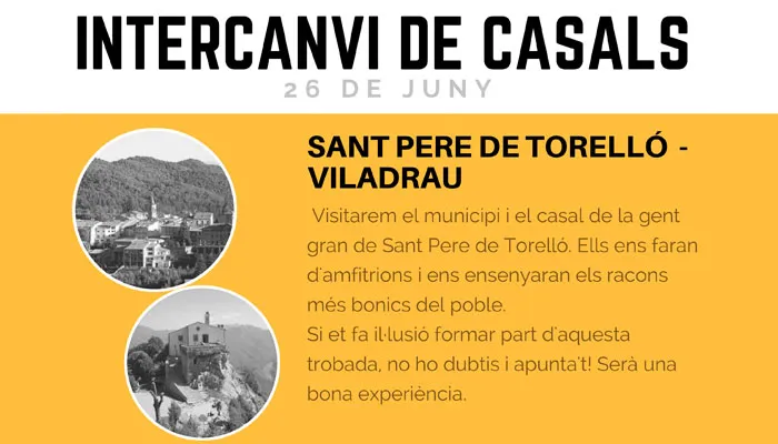 Intercanvi de Casals Sant Pere de Torelló i Viladrau