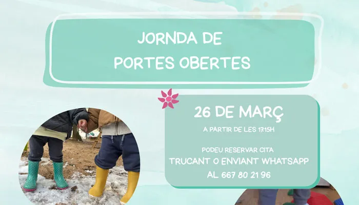 Viladrau Portes Obertes a la Llar d'Infants "Les Paitides" 2026