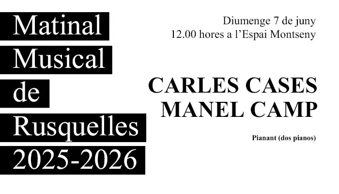 Matinal Musical de Rusquelles del 7 de juny de 2026