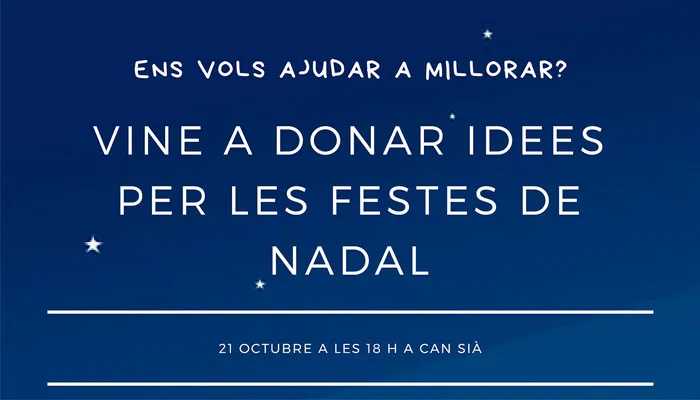 Viladrau Vine a donar idees per les festes de Nadal
