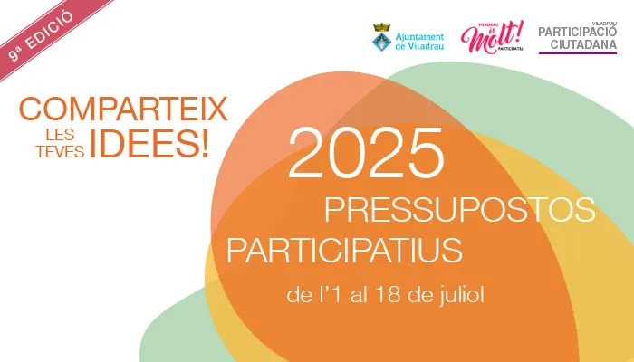 Viladrau Presentació de propostes dels Pressupostos Participatius 2025
