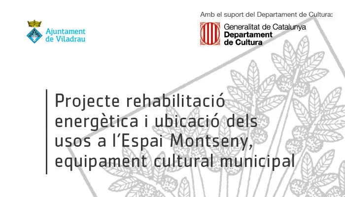 Viladrau projecte de rehabilització energètica i ubicació dels usos a l'Espai Montseny