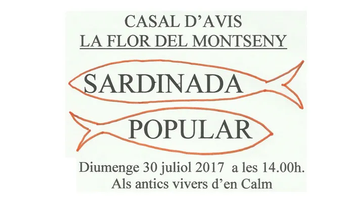 Viladrau Sardinada Popular Casal d'Avis