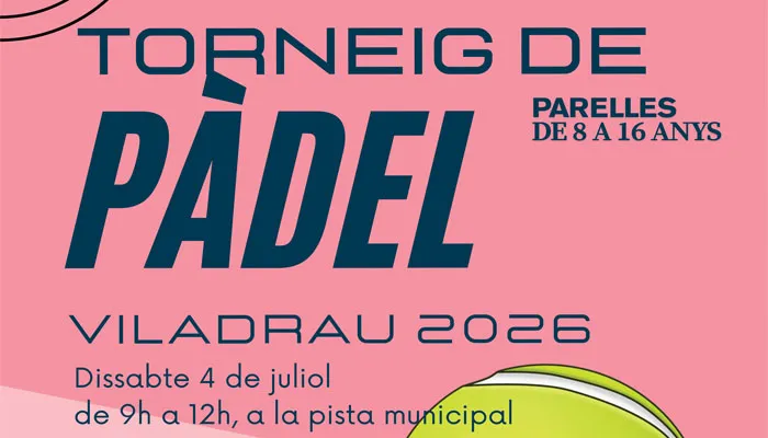 Viladrau Torneig de Parelles de Pàdel