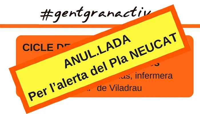 ANUL·LADA - Cicle de xerrades de salut - Prevenció de Caigudes