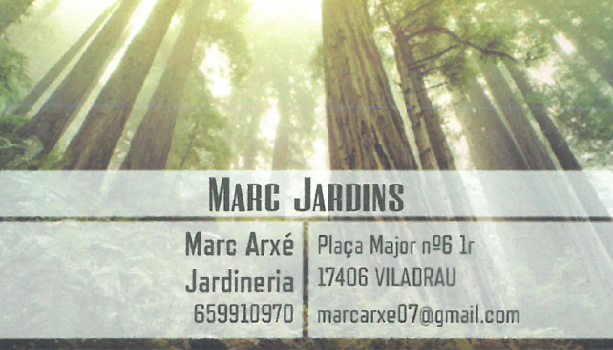 Marc Arxé Jardins