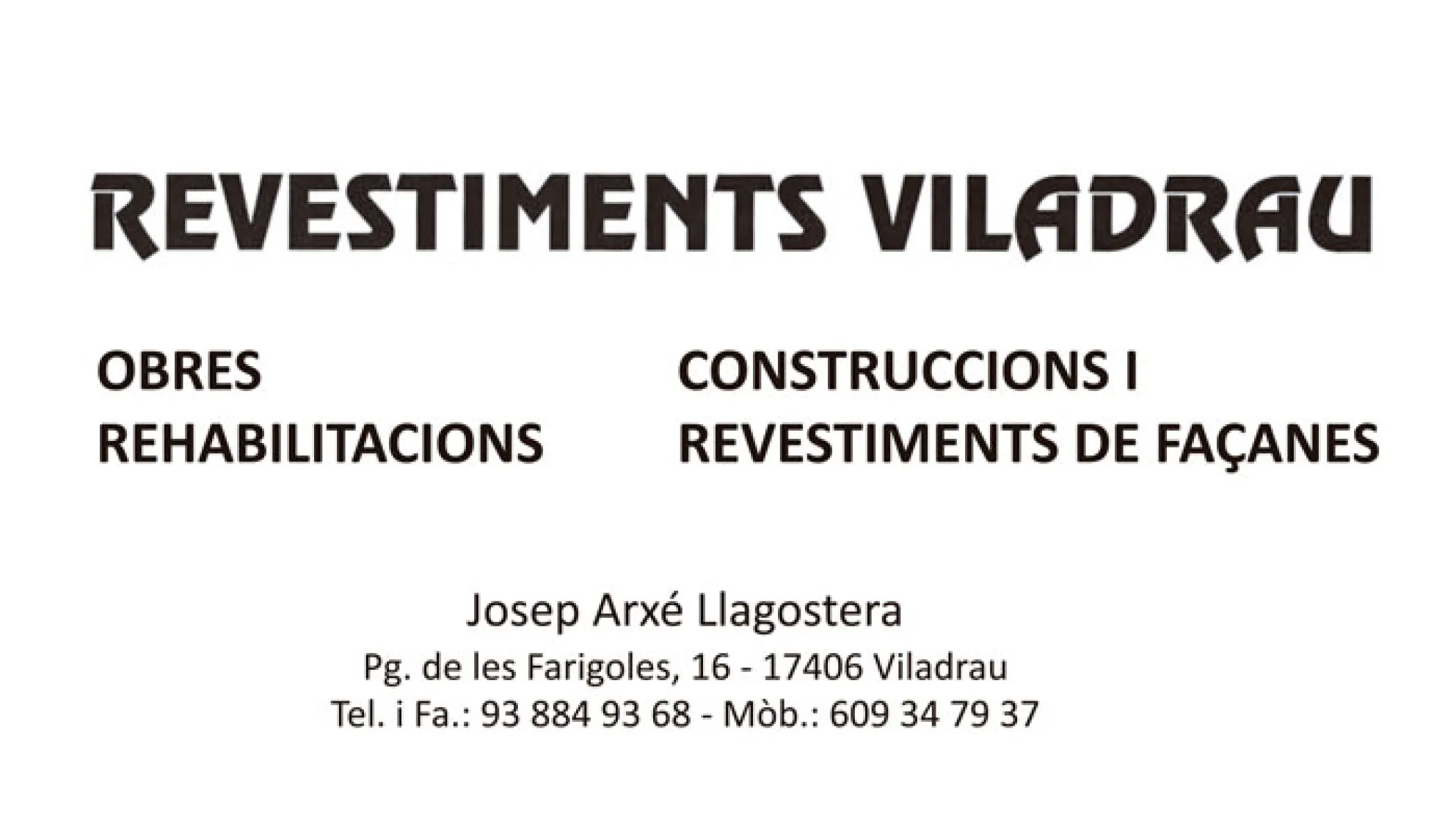Revestiments Viladrau