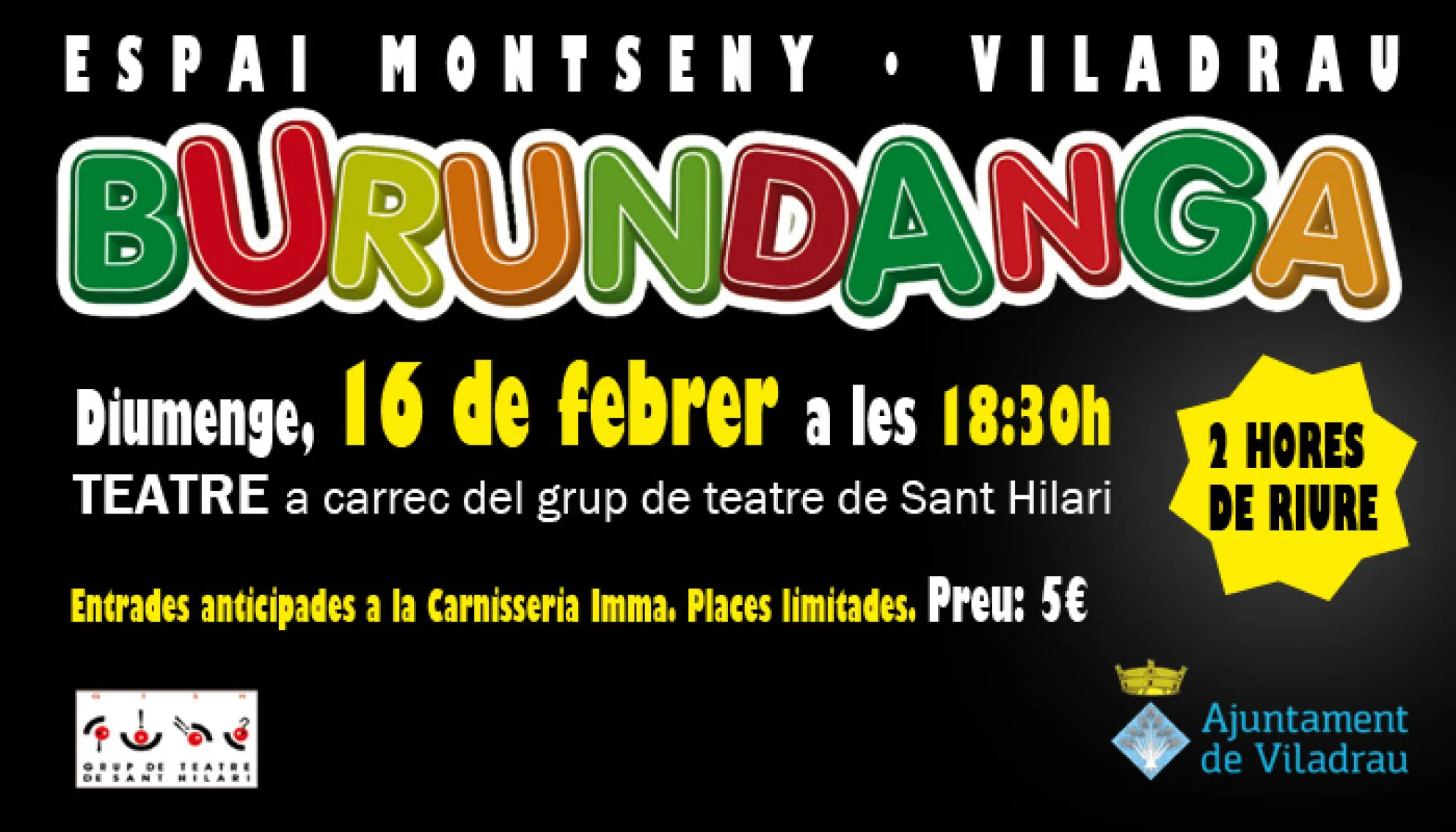 TEATRE. Burundanga! Viladrau