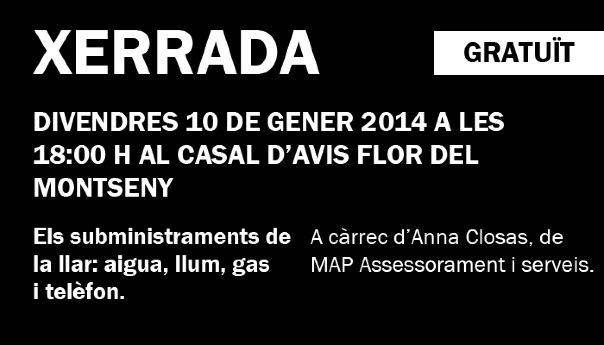 Xerrada Subministraments