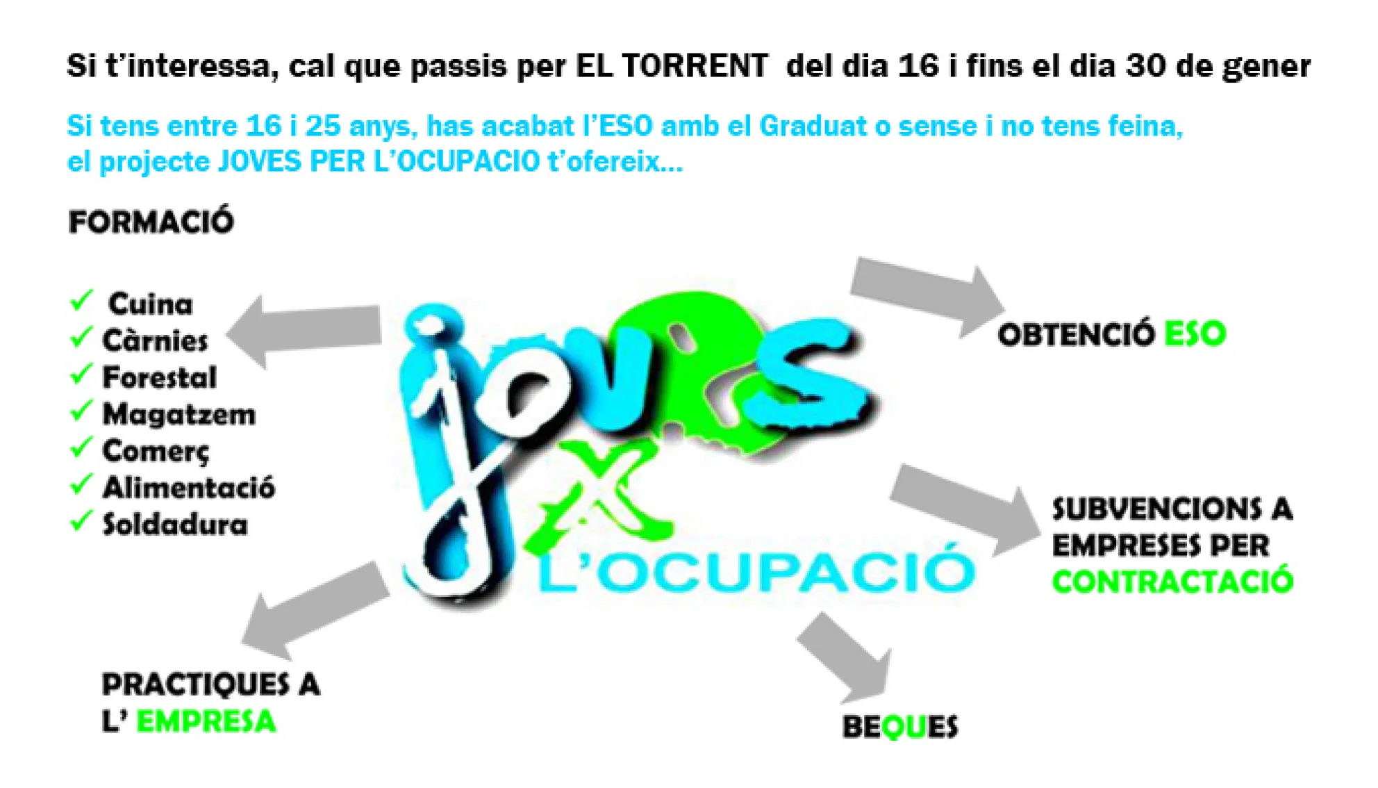Joves X l'ocupacio