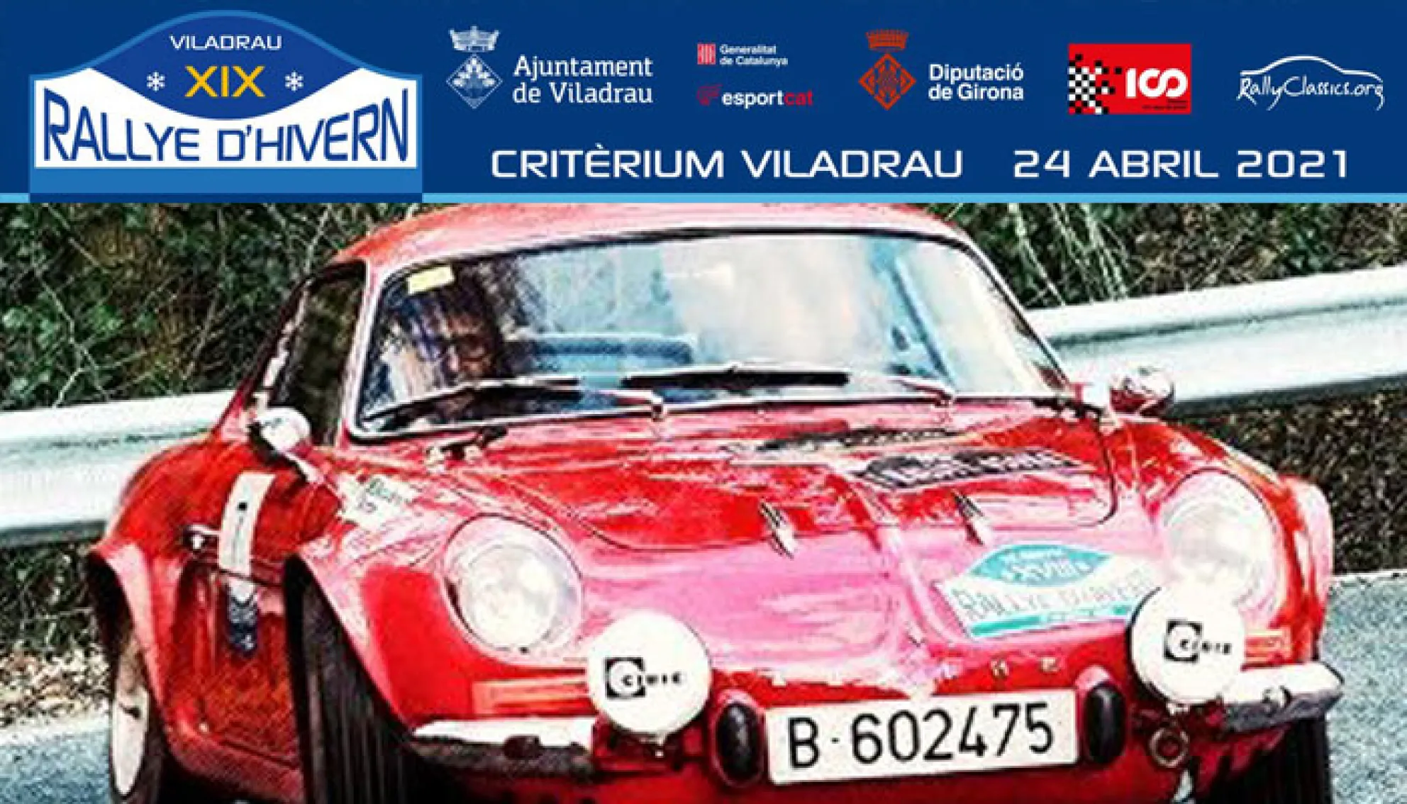 Viladrau Nou ajornament del XIX Rallye d'Hivern fins els 24 d'abril del 2021