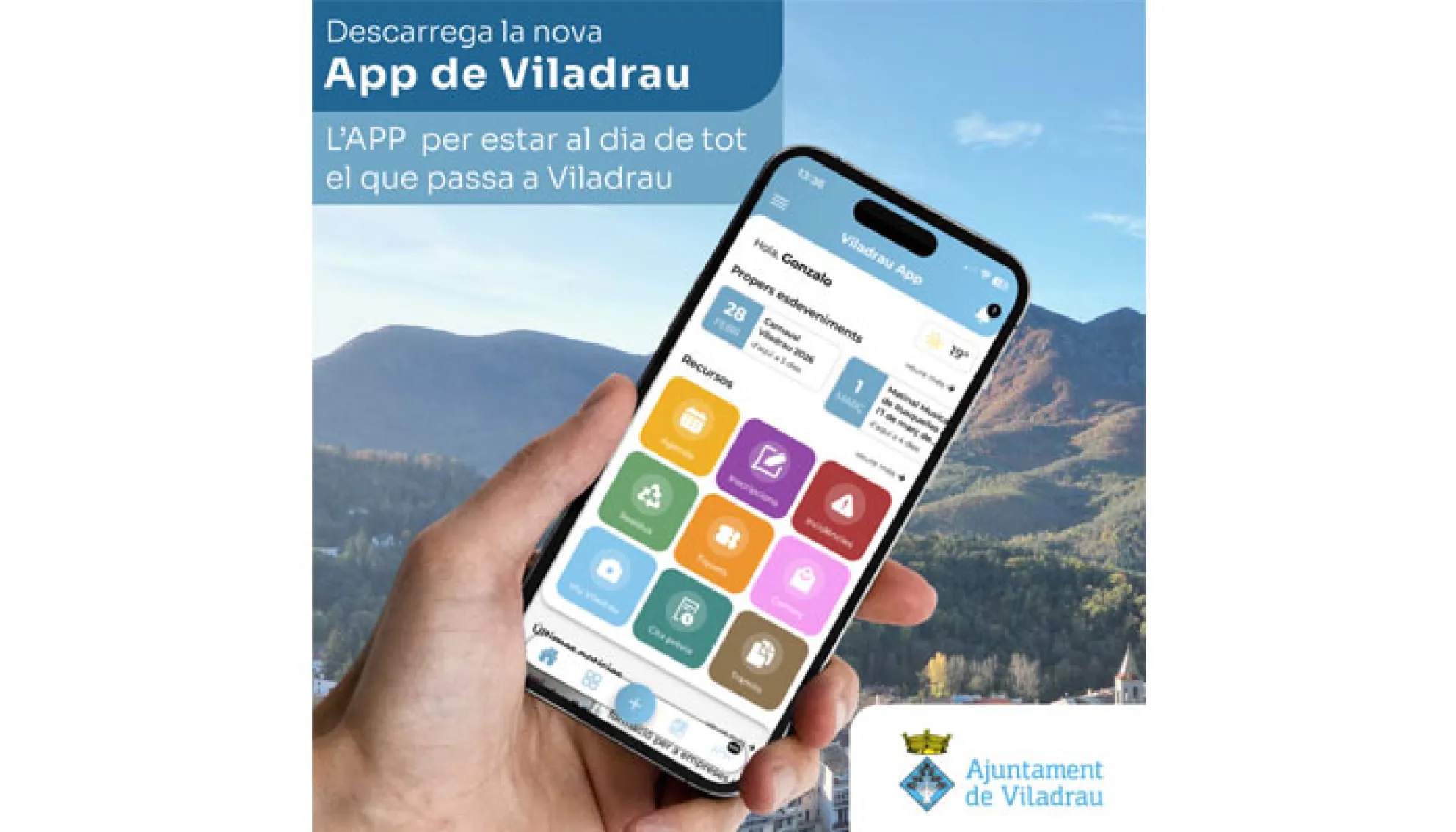Presentació de la nova aplicació de Viladrau