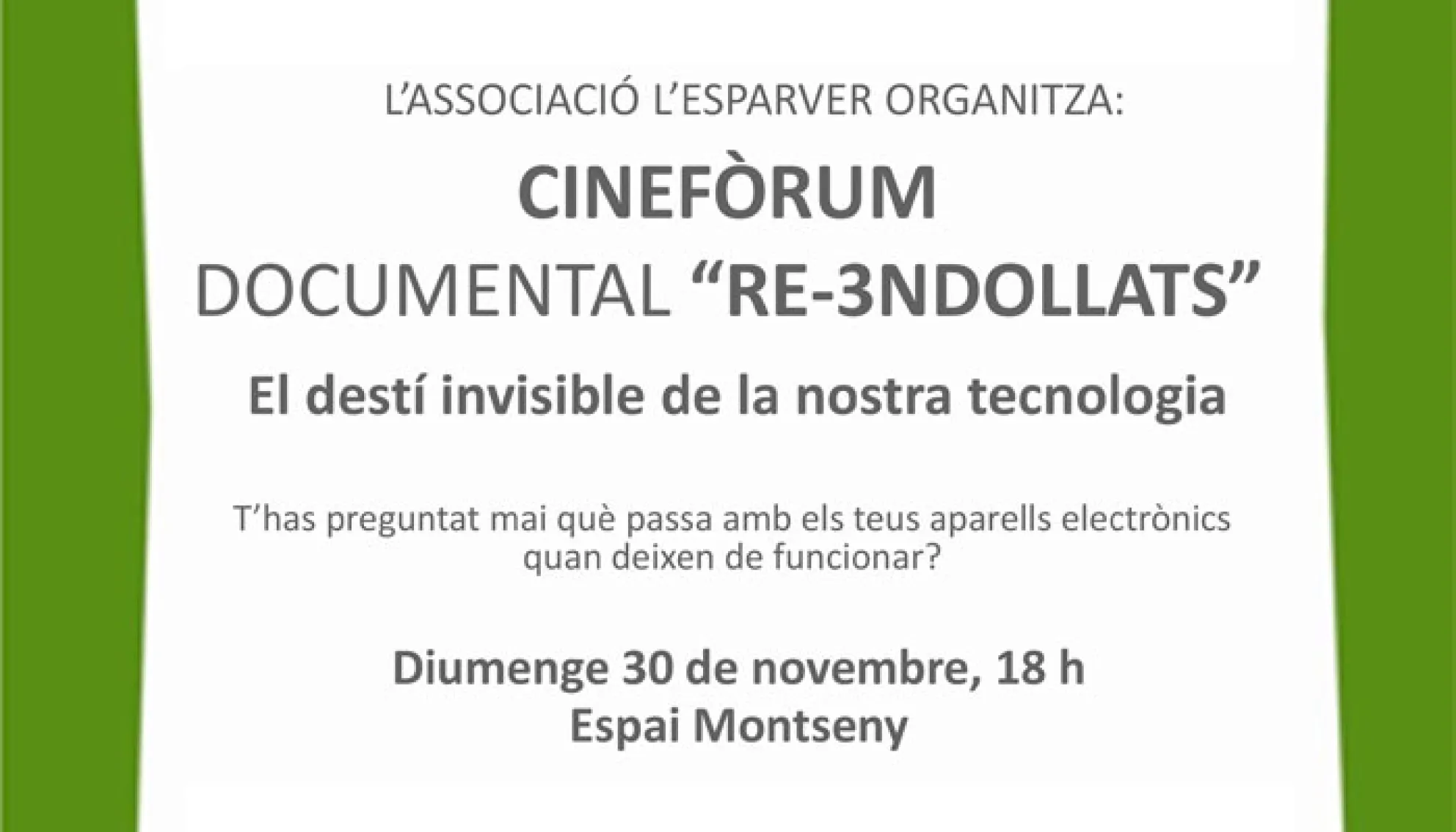 Viladrau Cinefòrum "RE-3NDOLLATS"