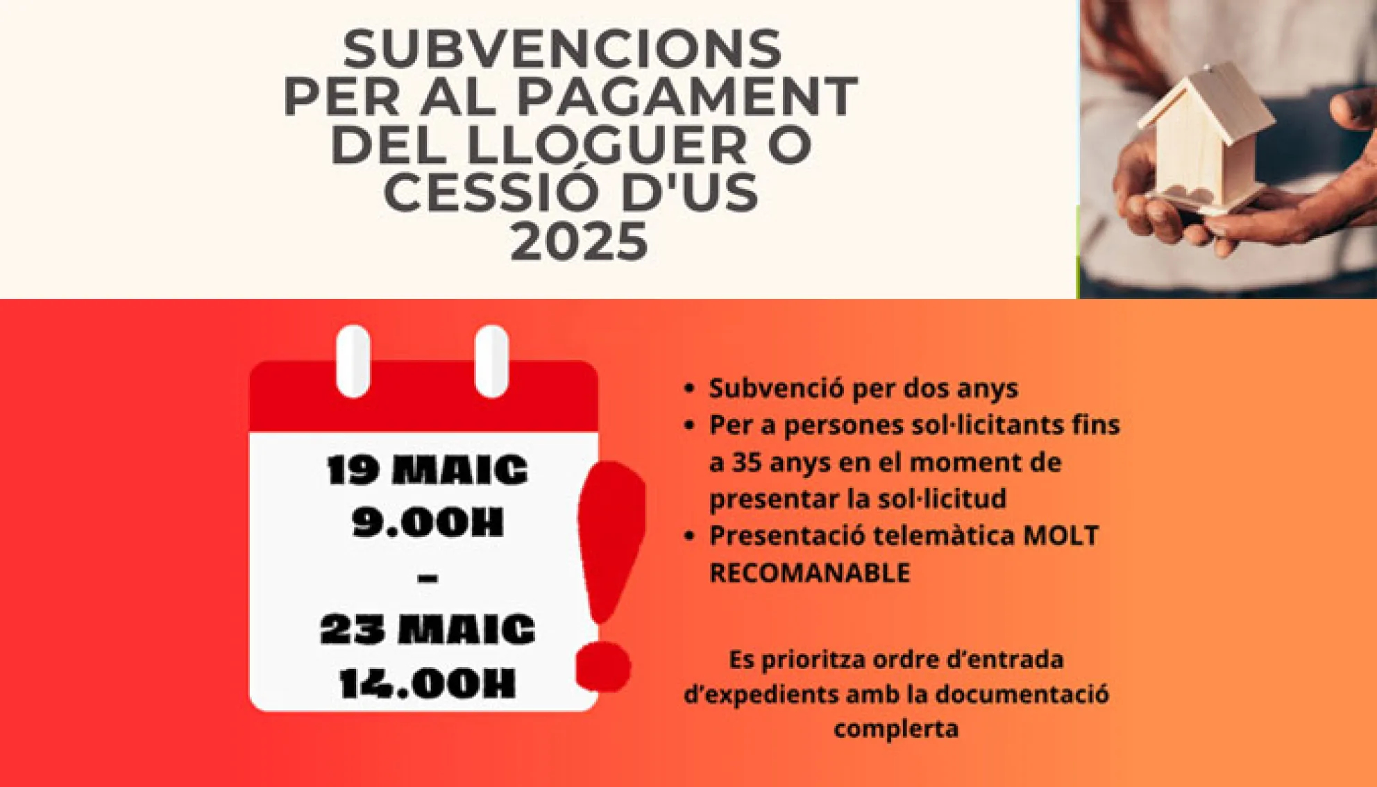Viladrau S’obre la convocatòria del Bo Jove de lloguer per a  persones de fins a 35 anys