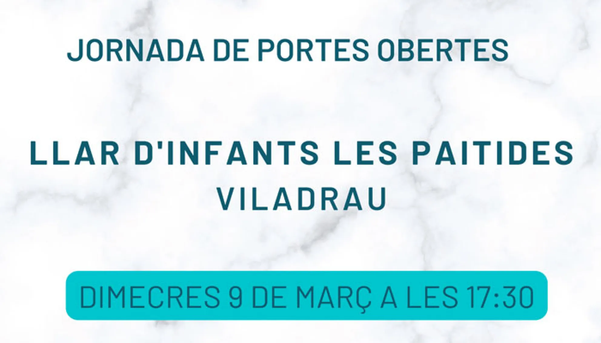 Viladrau Portes Obertes a la Llar d'Infants "Les Paitides" 2022