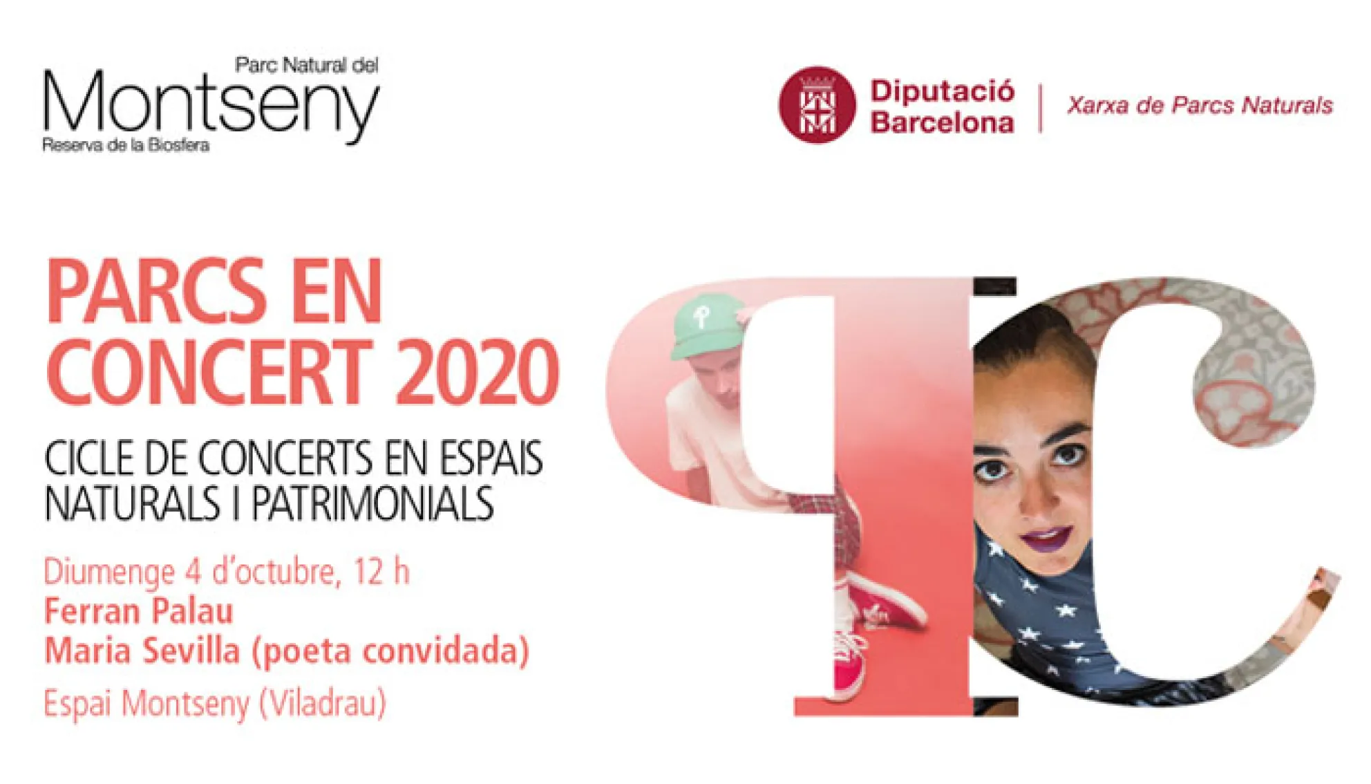 Parcs en concert - Cicle de concerts en espais naturals i patrimonials