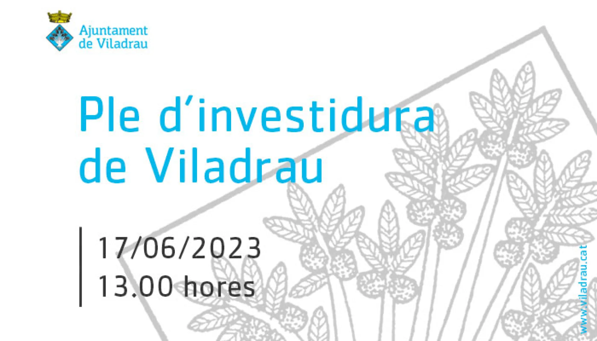 Ple d'investidura de Viladrau 2023