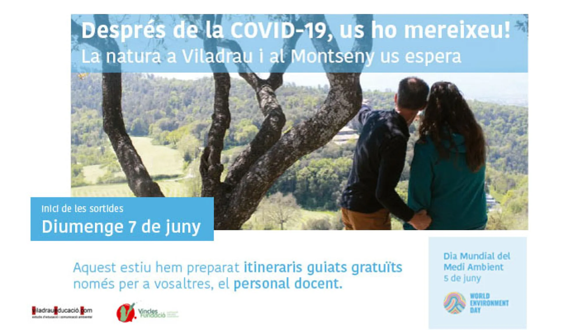 Viladrau Itineraris guiats gratuïts al personal docent