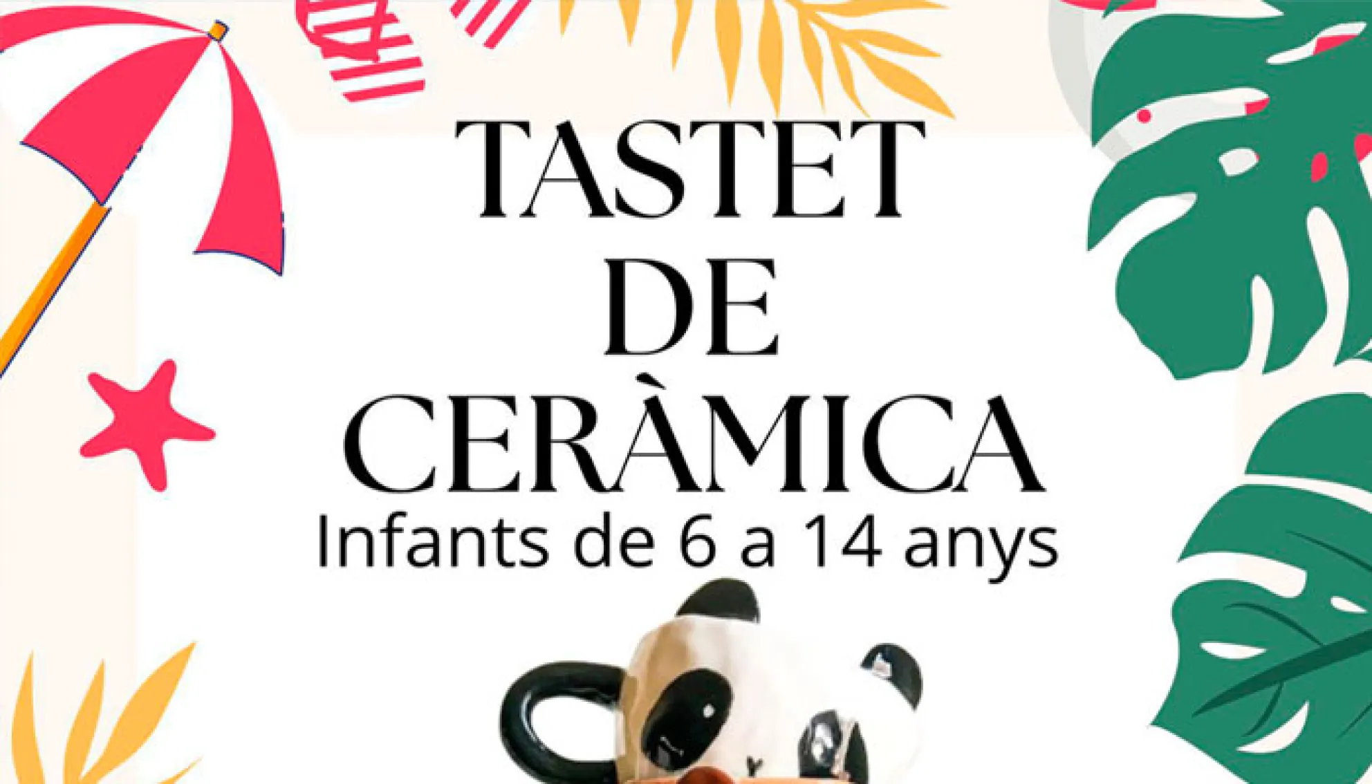 Viladrau Tastet de ceràmica per infants