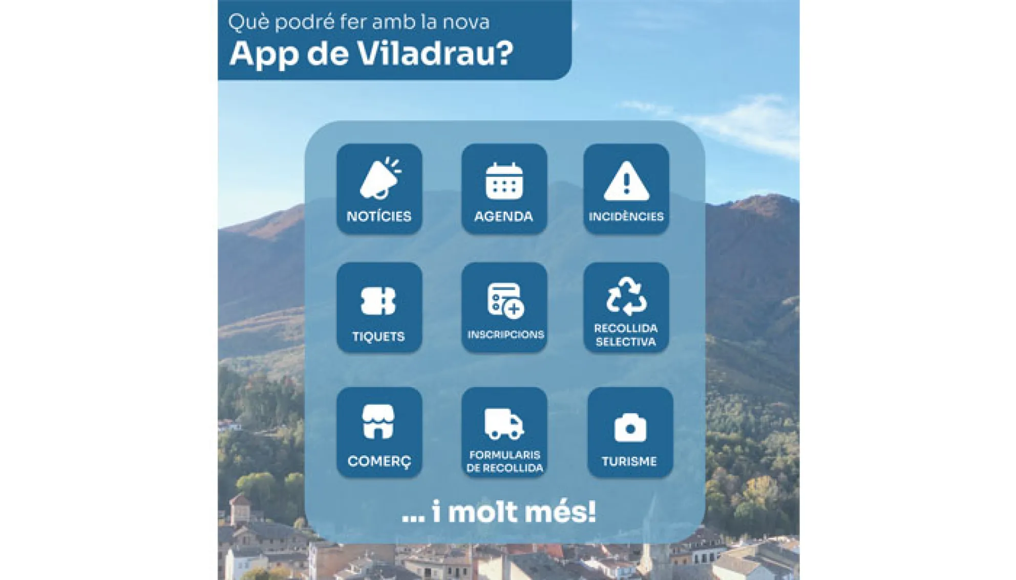 Presentació de la nova aplicació de Viladrau