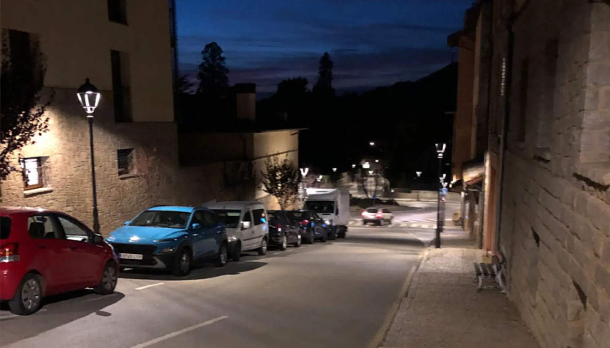 Viladrau Millora de l'eficiència energètica de l'enllumenat públic del centre urbà