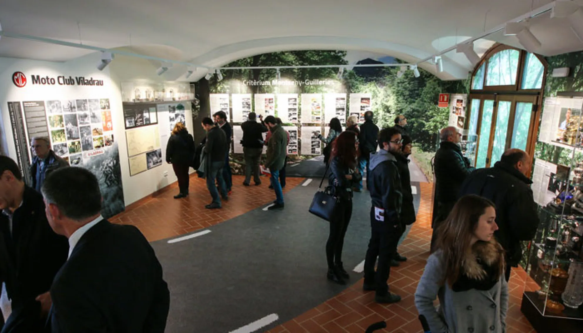 Inaugurada l'exposició "Viladrau, 100 anys de motor"