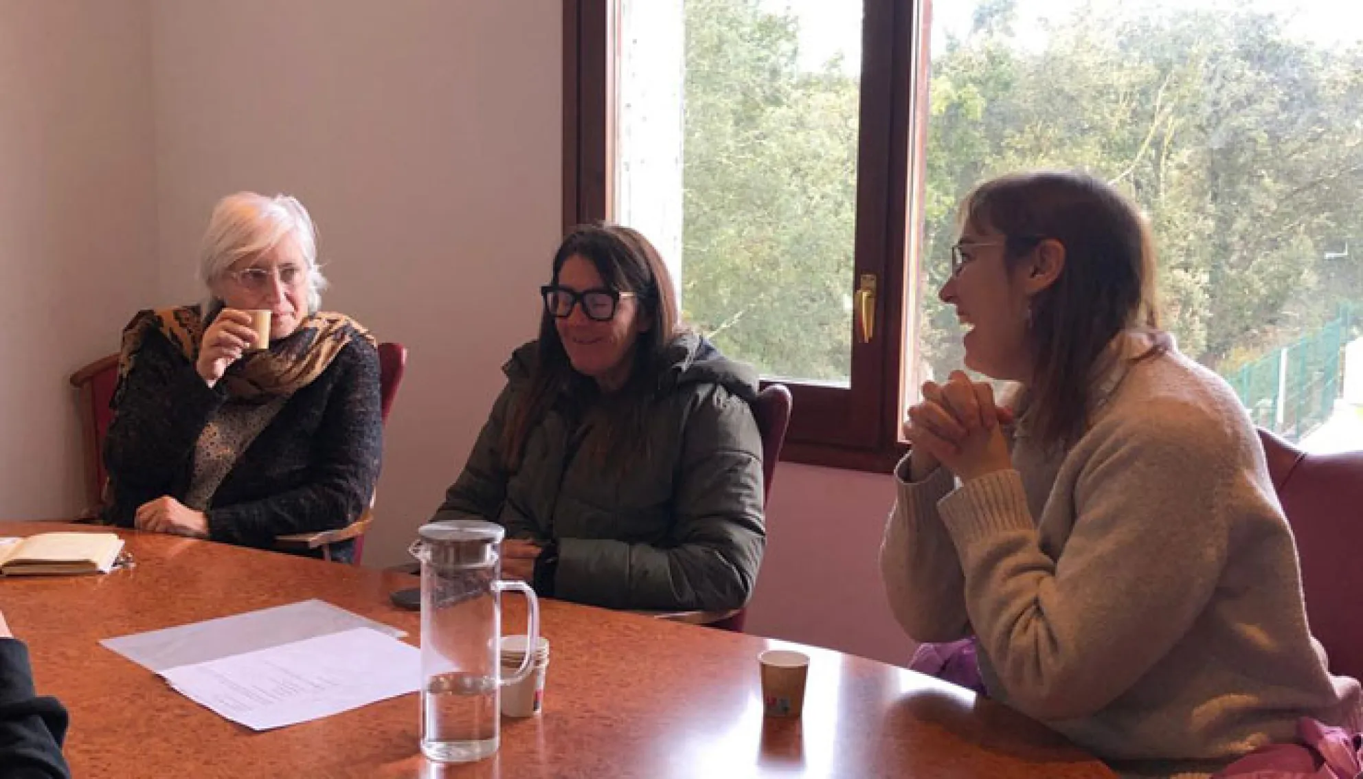 Cooperativa escolar a l’Ajuntament de Viladrau