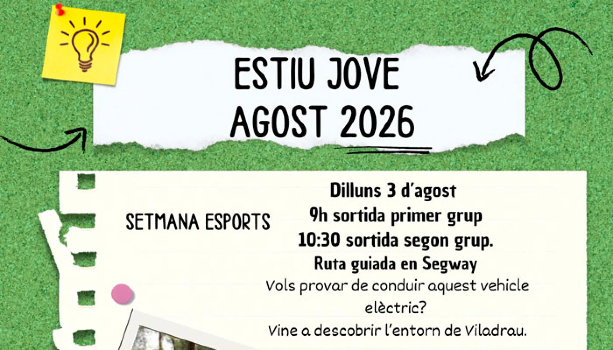 Viladrau Ruta guiada en Segway - Estiu Jove 2026